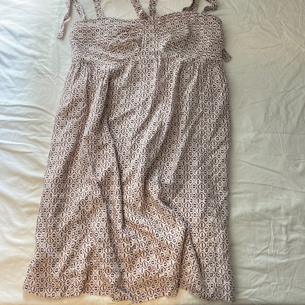 Madewell silk mini dress